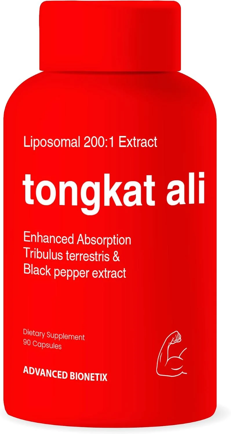 Advanced Bionetix Liposomal Longjack Tongkat Ali Tribulus Extract 90 Capsules