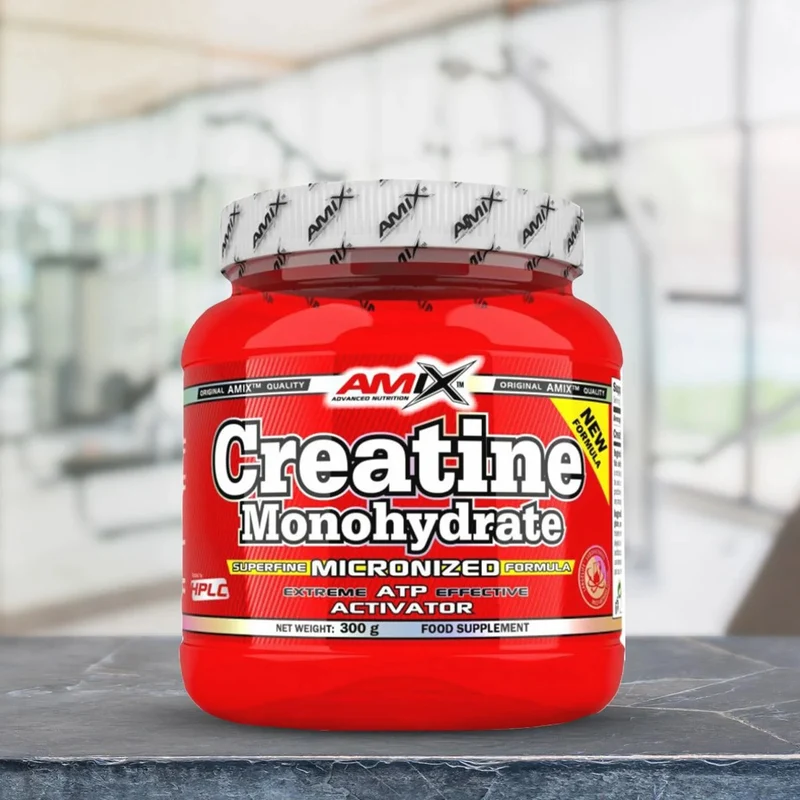 Amix Creatine Monohydrate Mikronize 300g - 5 gram 60 servis