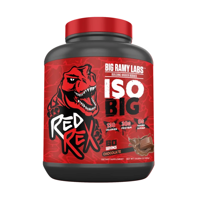 Big Ramy Labs Red Rex Iso Big Whey Isolate Hydrolyzed Protein 2100 g