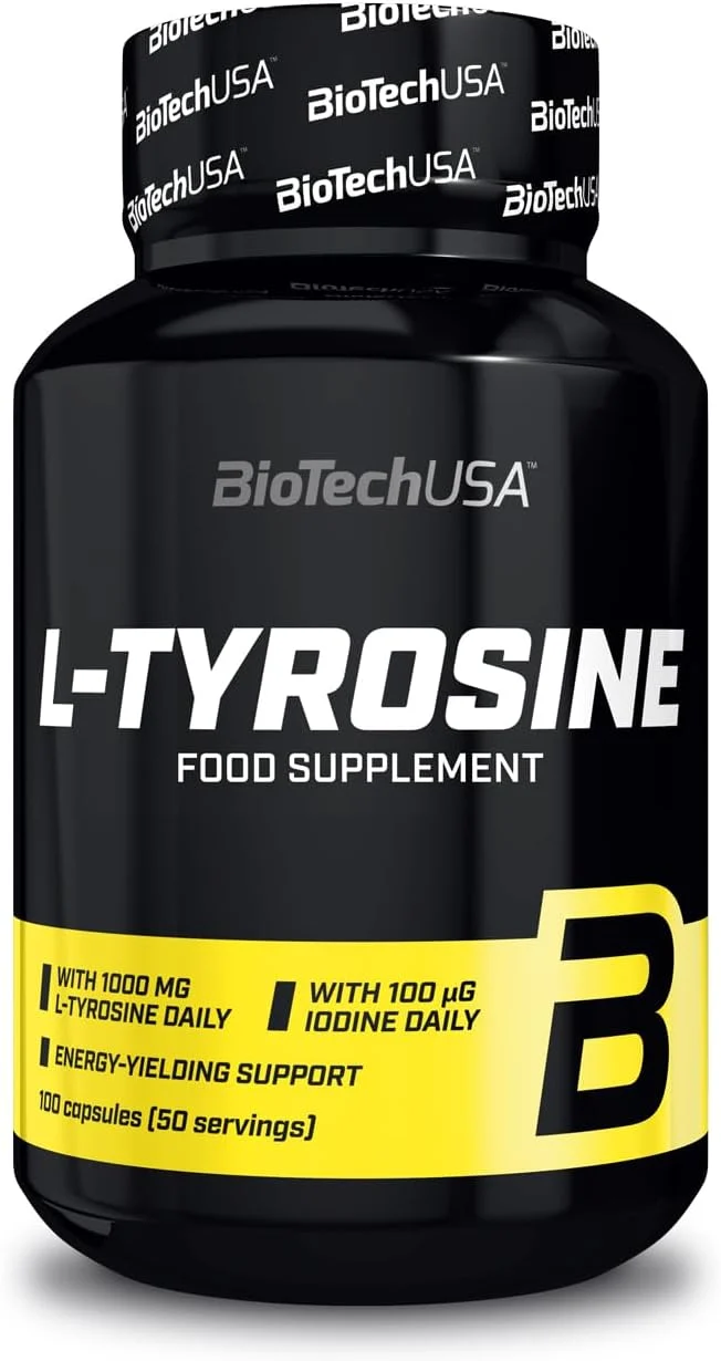 BiotechUSA L-Tyrosine L-Tirozin + İyot 500 mg 100 caps