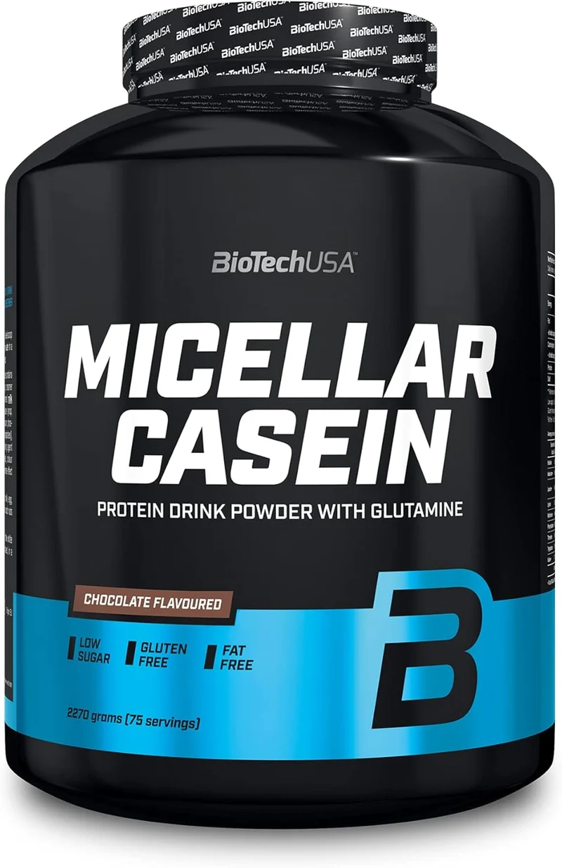 BioTechUSA Micellar Casein Kazein Protein Powder 2,27 Kg