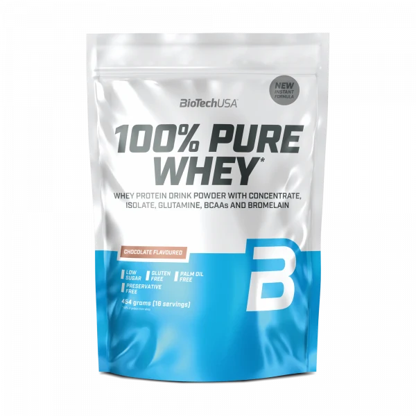 BiotechUsa Pure Whey Protein 454 Gr - Çikolata