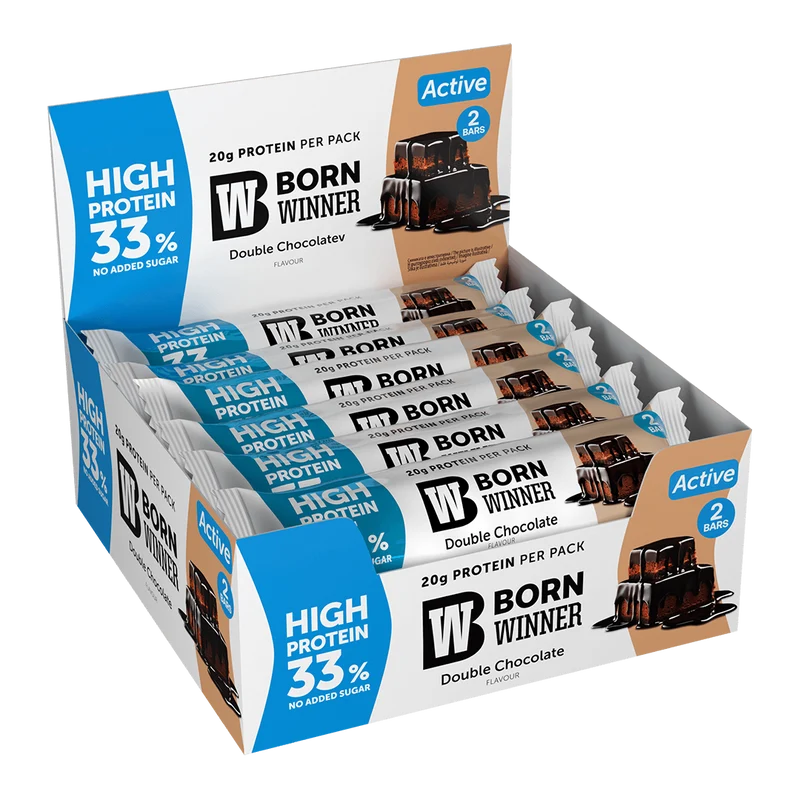 Born Winner Active Protein Bar – Double Chocolate