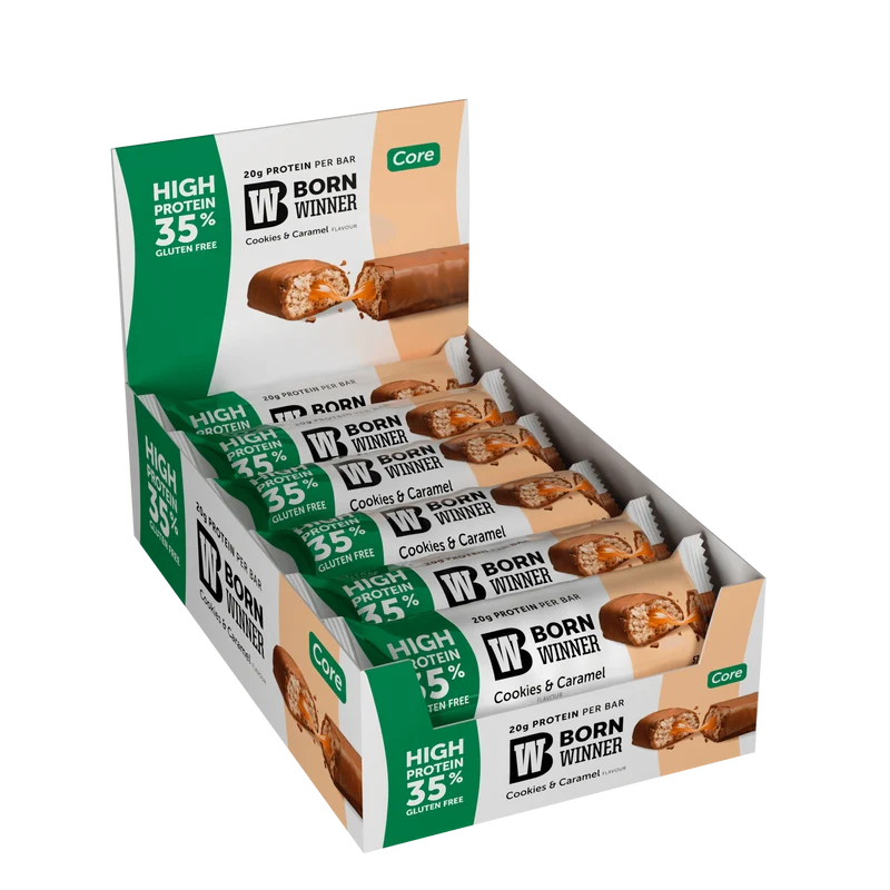 Born Winner Core Protein Bar Box / 12 x 57 g