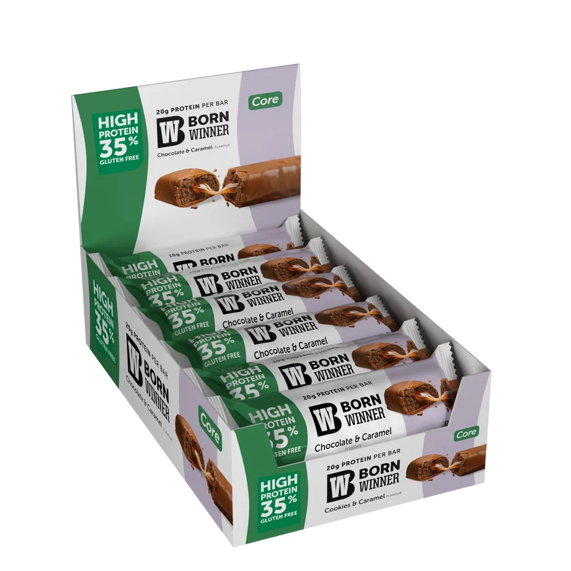 Born Winner Core Protein bar Chocolate & Caramel 57g