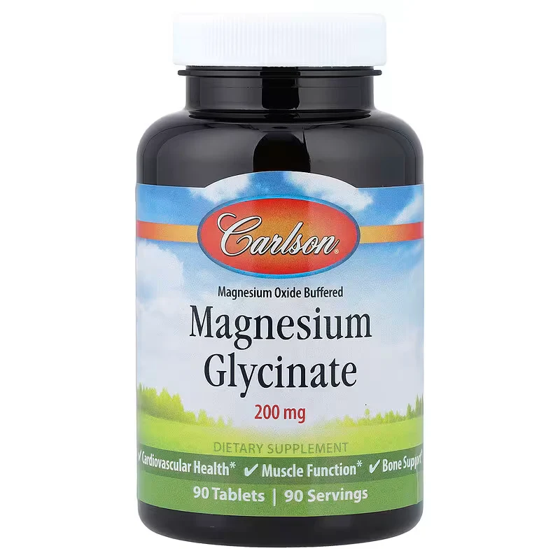 Carlson Magnesium Glycinate 200 mg 90 Tablet