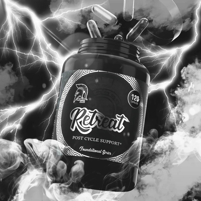 Centurion Labz Retreat PCT Post Cycle Support (Tribulus + Maca + Fenugreek + Boron + Dim) 120 Caps