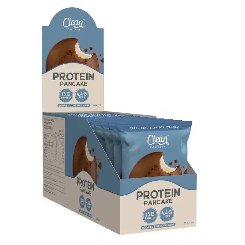 Clean Powders Protein Pancake 55 Gr 12 Adet