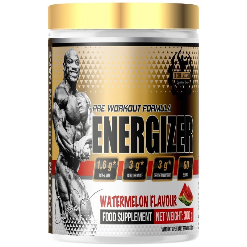 Dexter Jackson Energizer PreWorkout 300 gr - 50 Servis