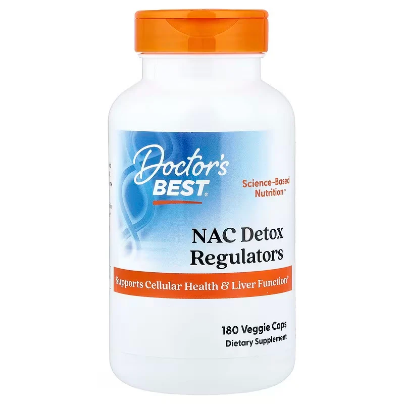 Doctor’s Best Nac 600 mg Detox Selenium Molybdenum Regulators 180 Caps