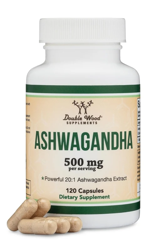 DOUBLE WOOD Ashwagandha - 120  500 mg capsul