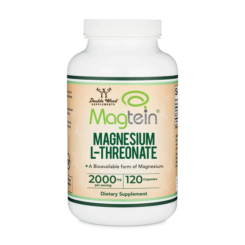 DOUBLE WOOD Magnesium Magnezyum L-Threonate Magtein 100 Caps