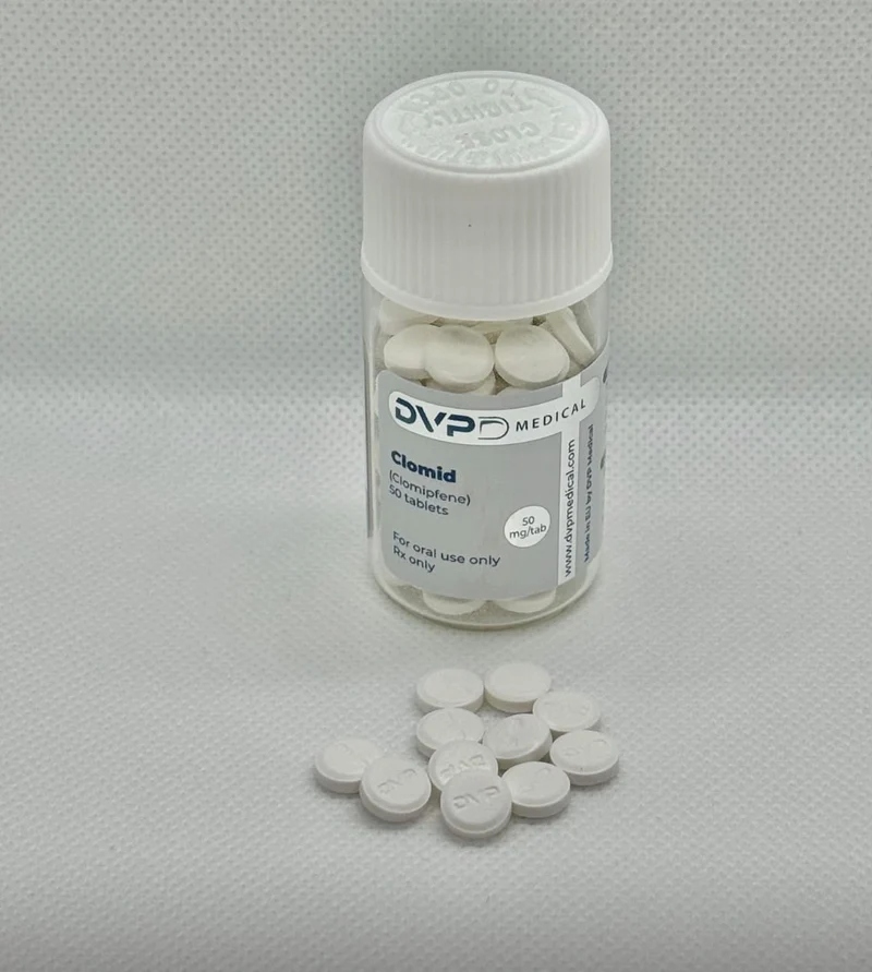 Dvp Clomid Clomipfene 50 mg 50 tablet