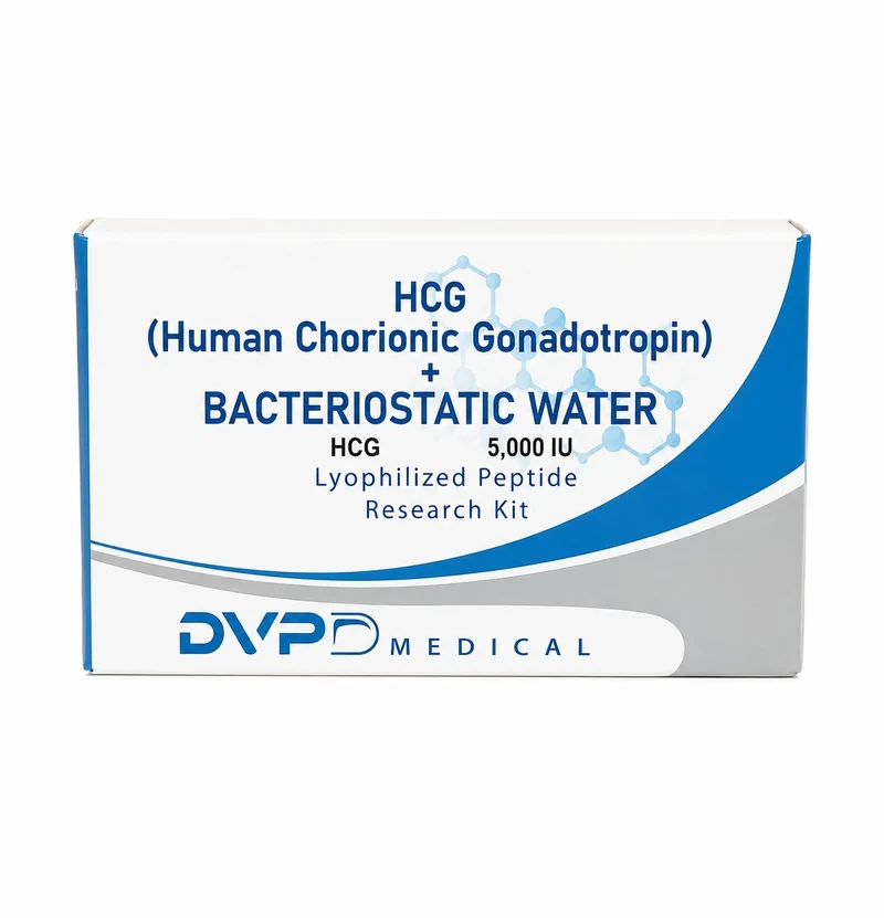 Dvp Medical Hcg 5000 IU Human chorionic Gonadotropin Bacteriostatic water Kit