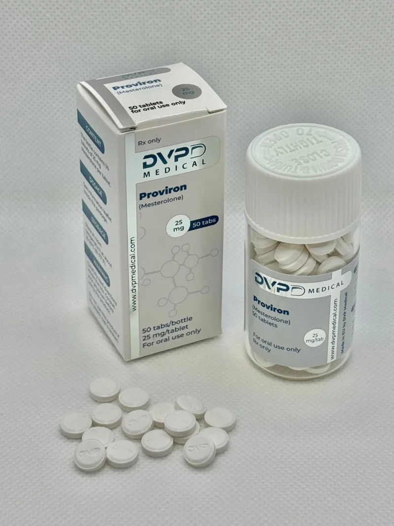 DVP Medical Proviron Mesterolone 25 mg 50 Tablet