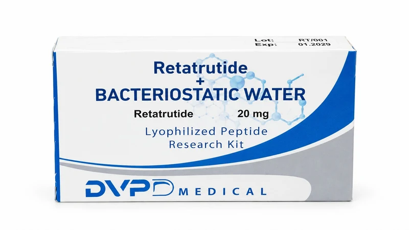 Dvp Medical Retatrutide 20 mg + Bacteriostatic water