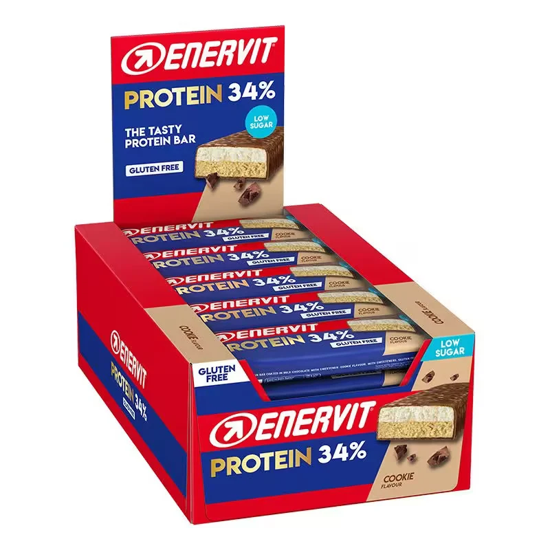 Enervit Low Sugar Protein Bar 55 Gr 25 Adet - Cookise Cream