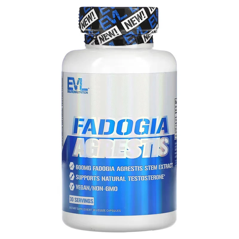 EVLution Nutrition Fadogia Agrestis 600 mg 30 Veggie Capsules