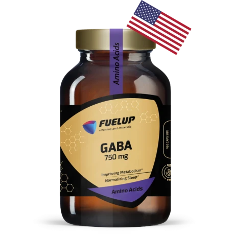 Fuel Up GABA 750 mg 100 vcaps