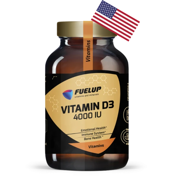 FuelUp Vitamin D3 4000 IU 120 Softgel