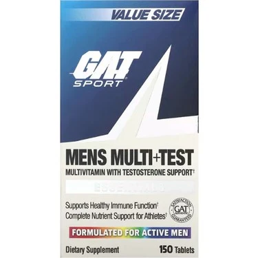 Gat Sport Mens Multivitamin Tribulus booster + Test 150 Tablet