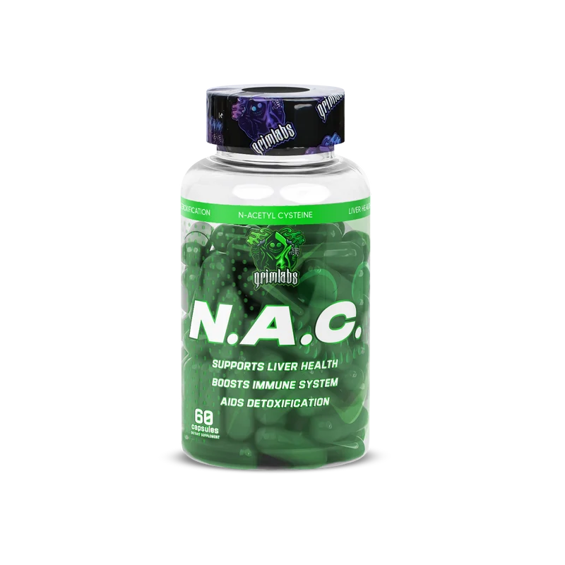 Grimlabs NAC (N-Acetyl Cysteine) 500mg 60 Caps