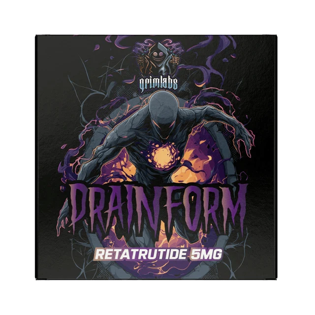 Grimlabs Drainform - Retatrutide 5mg & Bacteriostatic Water