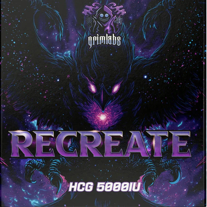 Grimlabs RECREATE - HCG 5000IU & BACTERIOSTATIC WATER