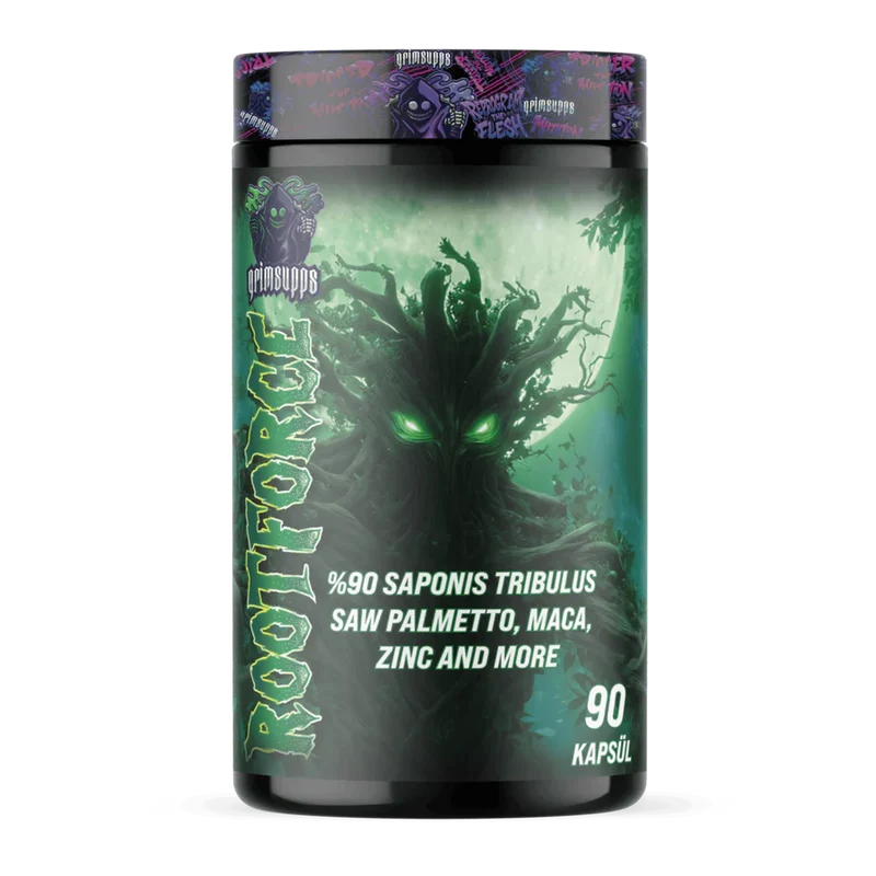 Grimlabs ROOTFORGE Tribulus , Arjinin , Ginseng ,Zinc Çinko , Saw palmetto 90 Kapsül