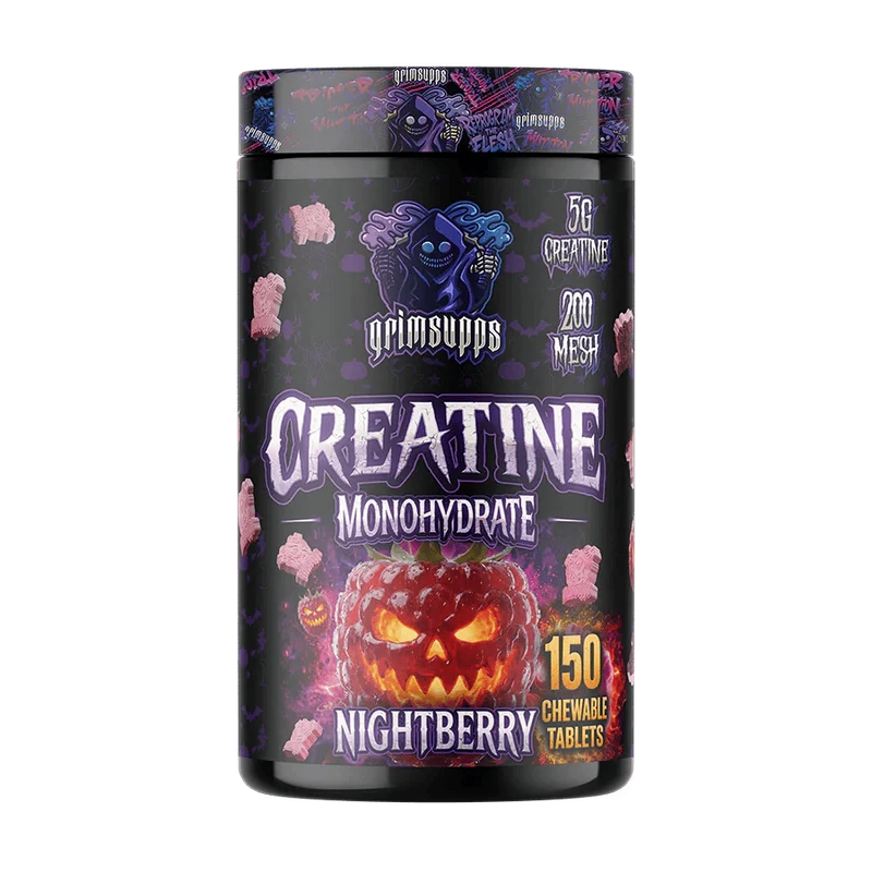 GRIMSUPPS CREATINE MONOHYDRATE 150 Çiğneme Chewable Tablet 30 Servis