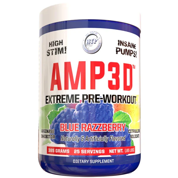HiTech AMP3D Nox Preworkout 390 grams
