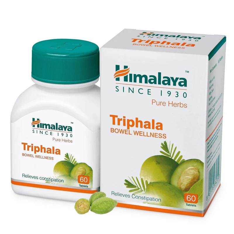 Himalaya Triphala Colon Cleanse Detox Constipation 60 Tablet