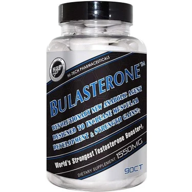 Hitech Bulasterone Daa Aspartic Acid + Tribulus Test booster 90 Tablet