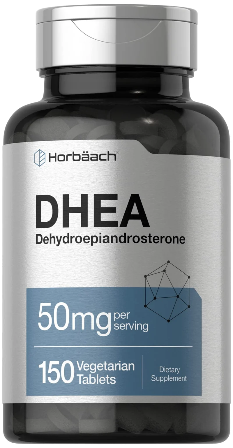 Horbaach DHEA 50mg per serving 150 Tablets
