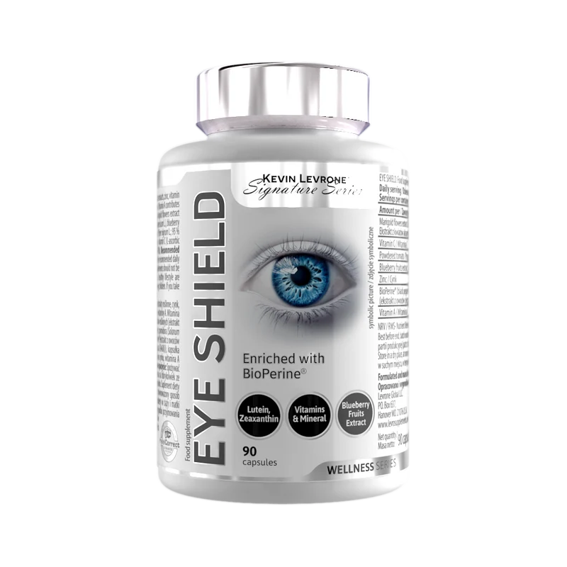 Kevin LEVRONE Eye Shield lutein zeaxanthin Zinc 90 caps