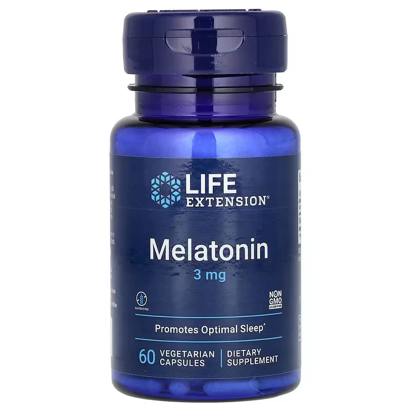 Life Extension Melatonin 3 mg 60 Vegetarian Caps