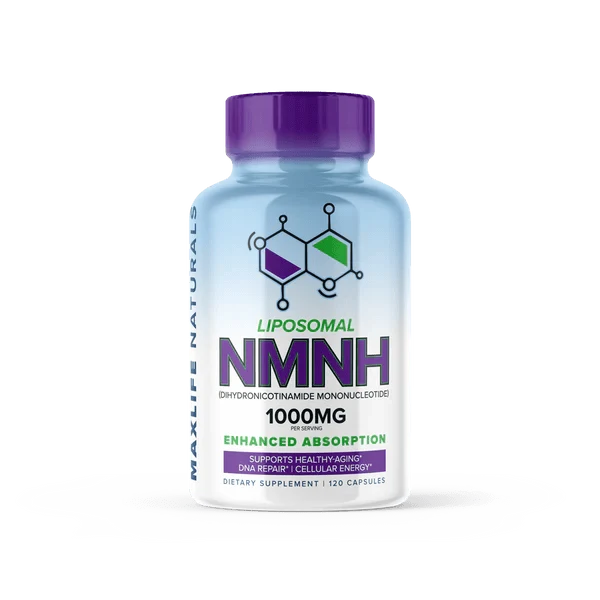 Maxlife Naturals Liposomal NMNH 1000mg Nicotinamide Mononucleotide - 120 Caps