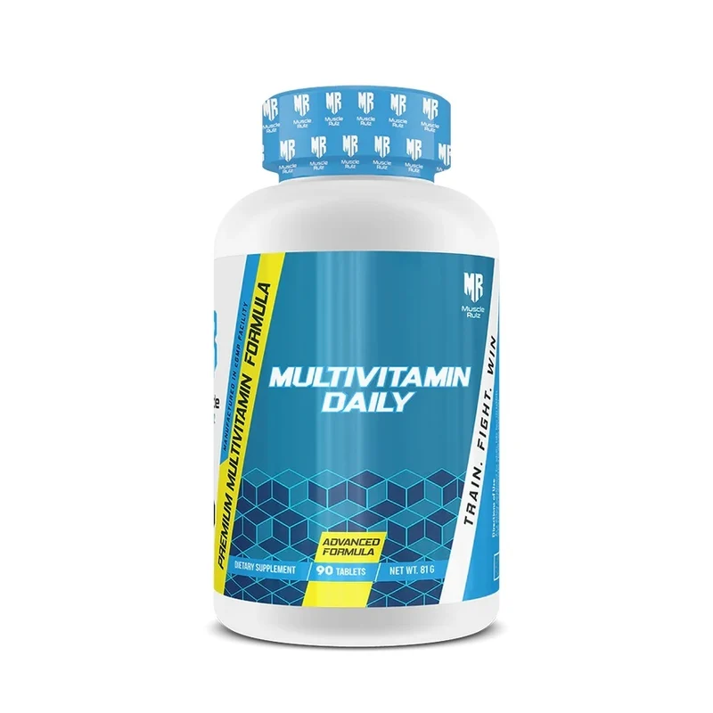 Muscle Rulz Multivitamin Daily Vital Nutrients for Immunity Energy and Overall Health 90 Tablet