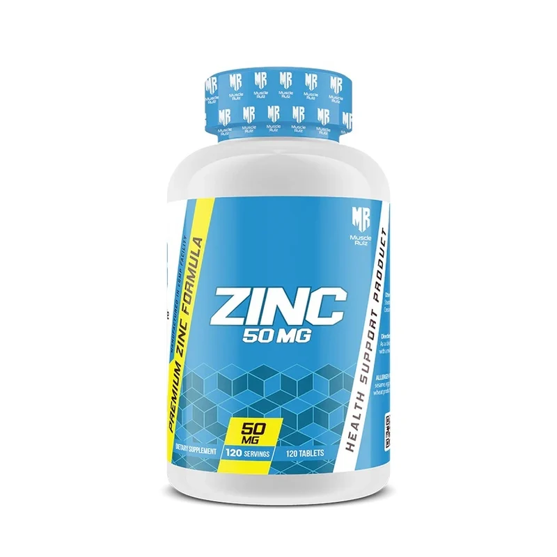 Muscle Rulz Zinc 50 mg 120 Tablets