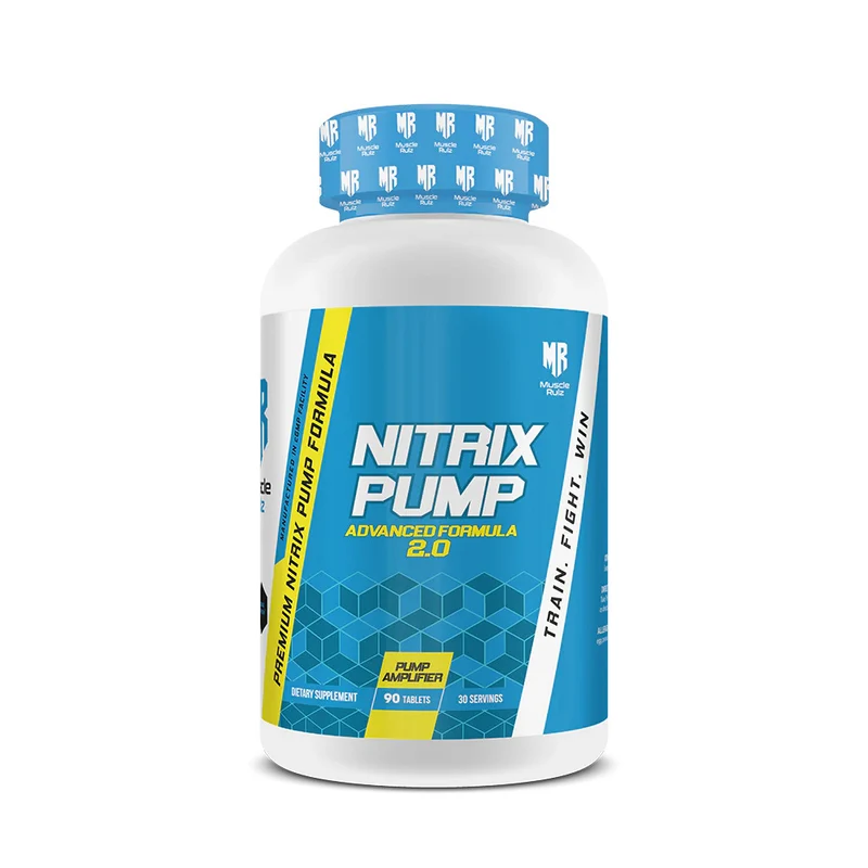 MUSCLE RULZ NITRIX PUMP AAKG Agmatine sulfate + Citrulline Malate + Ginseng + Guarana