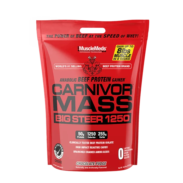 Musclemeds Beef Protein Carnivor Mass Anabolic Big Steer Gainer 6800g