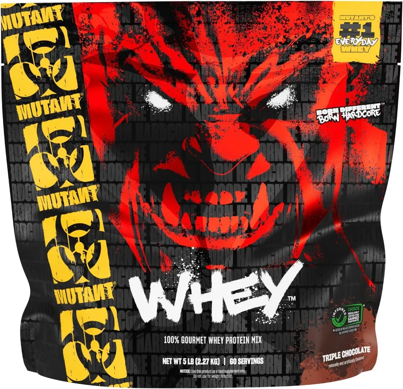 Mutant Whey – 100% Whey Protein Powder Shake Triple Chocolate 2 Kg