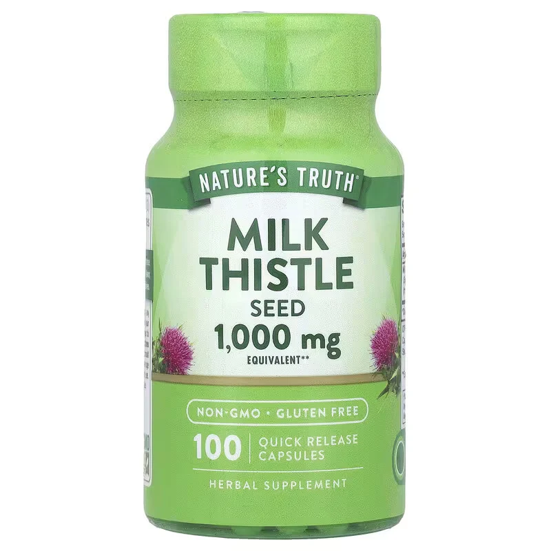 Nature's Truth Milk Thistle Seed 1,000 mg, 100 Quick Release Caps