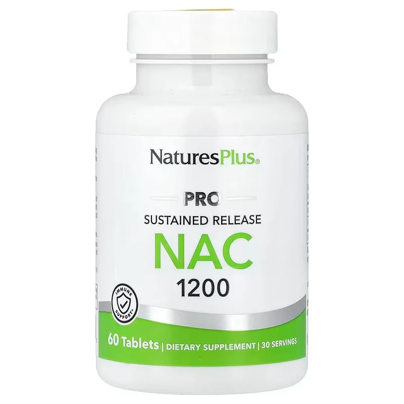 NaturesPlus Pro NAC 1200 Mg 60 Tablet