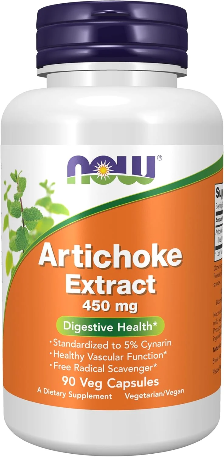 Now Foods Artichoke Liver Digestive Health Extract 450mg, Veg 90 caps