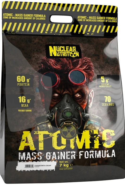 Nuclear Nutrition Atomic Mass Gainer Formula 7 KG - 70 Servis