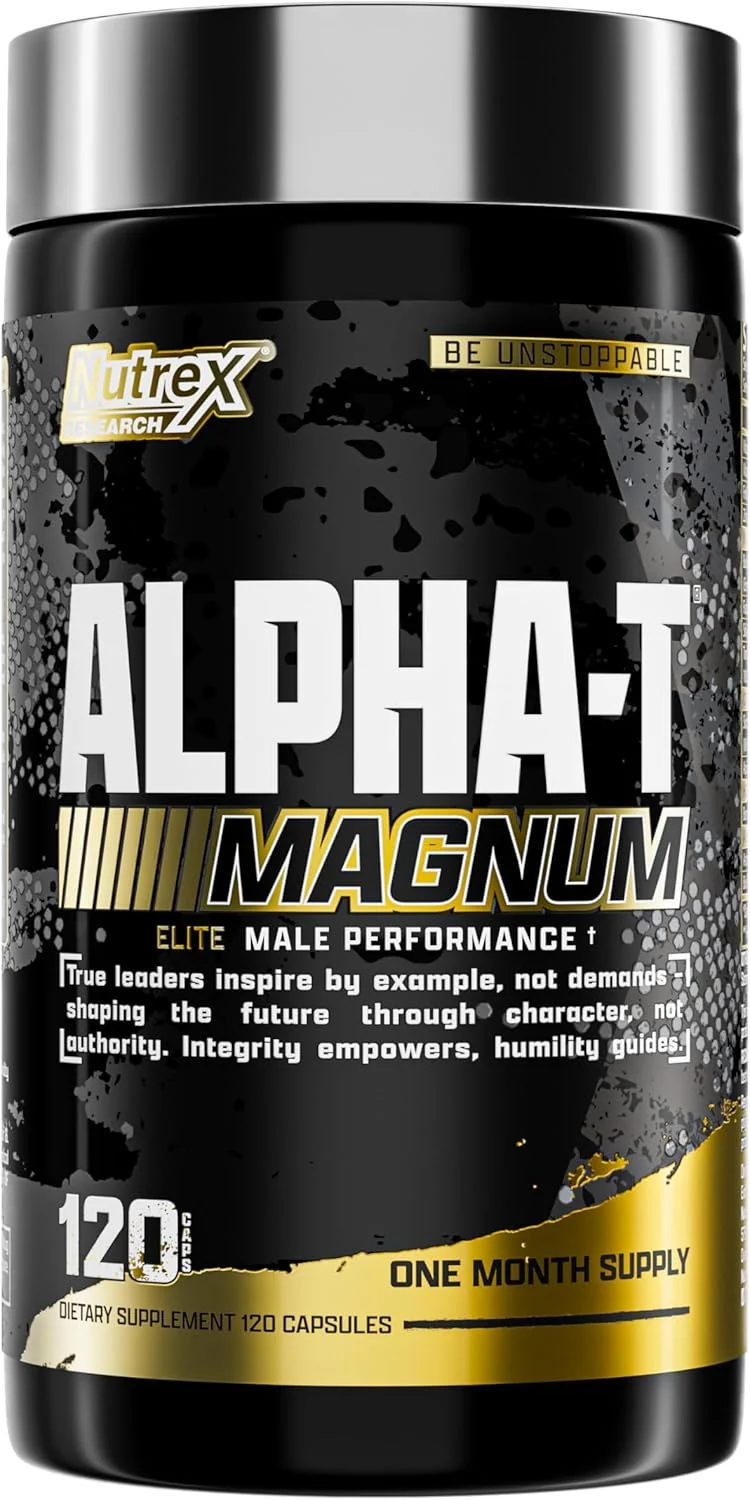 Nutrex Research Alpha-T Magnum Testosterone Support for Men