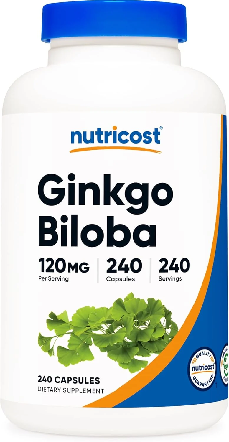 Nutricost Ginkgo Biloba 120 mg 240 Capsules