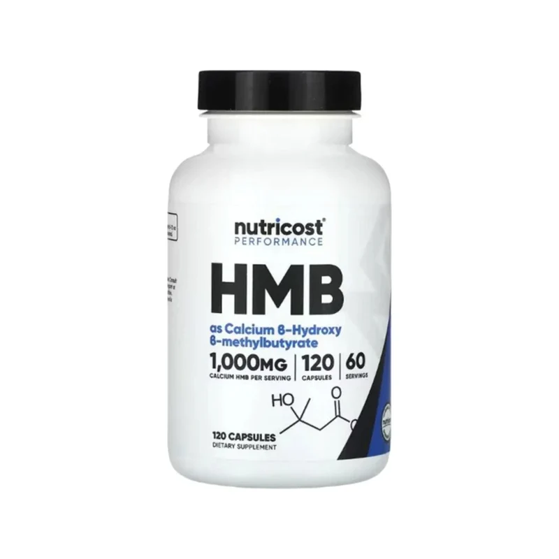 Nutricost HMB B-Hydroxy-B-methylbutyrate, 1000 mg 120 Capsules