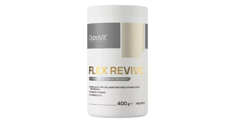 OstroVit Flex Revive (Fish collagen+MSM+Glukozamin) 400 g pineapple